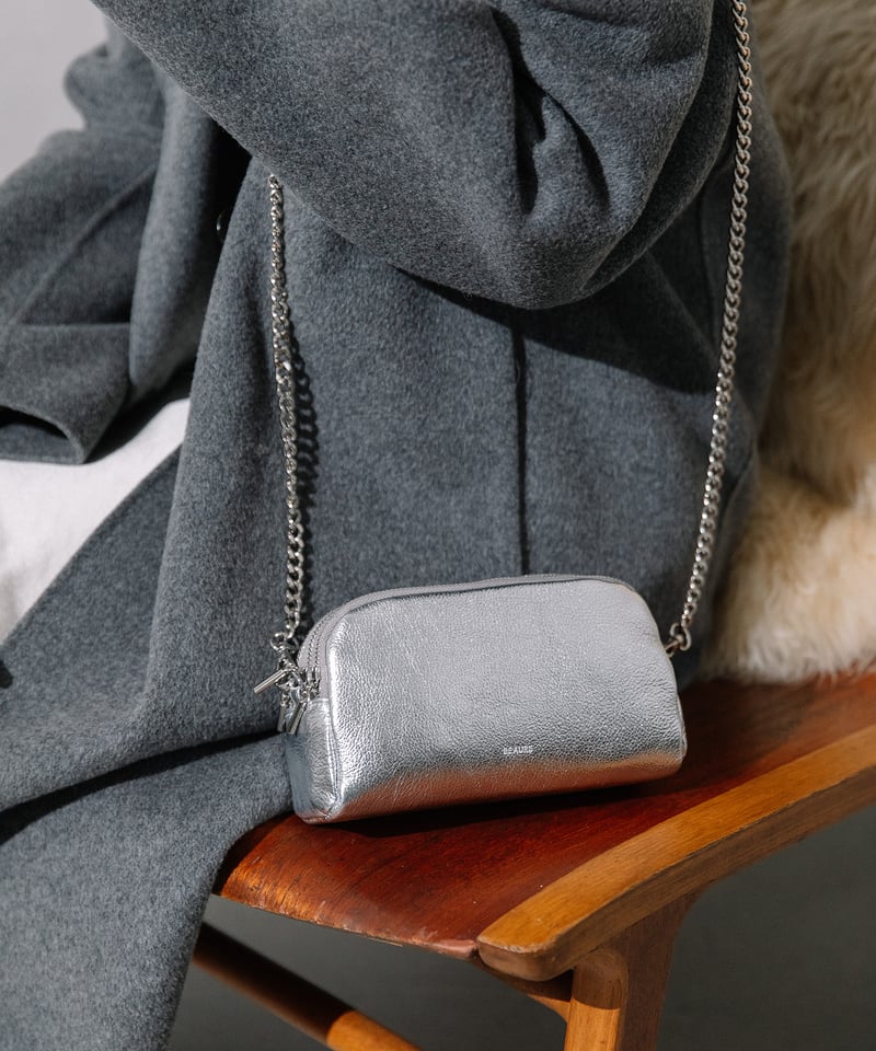 B-24310】BEAURE トリプルファスナー ミニポシェット | BEAURE OFFI