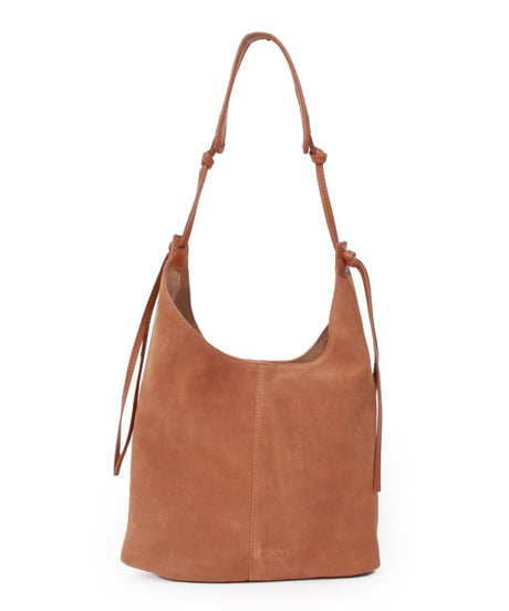 【B-25350】BEAURE Suede Vertical ショルダー Bag