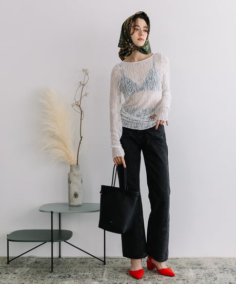 【B-25343】BEAURE Rope HandleトートBag