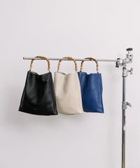 【B-26135】 BEAURE バンブーハンドル A4 トート