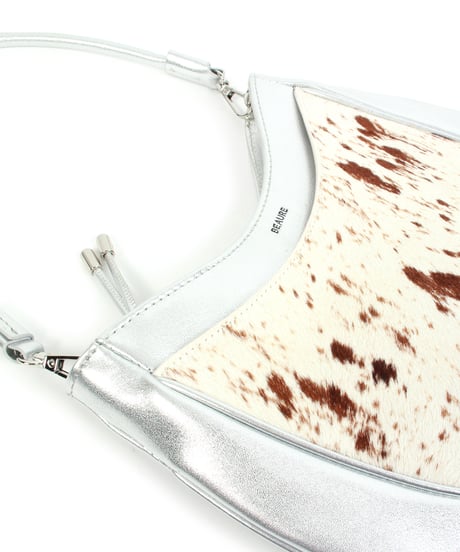 【B-24414】BEAURE ハラコ 2WAY BAG