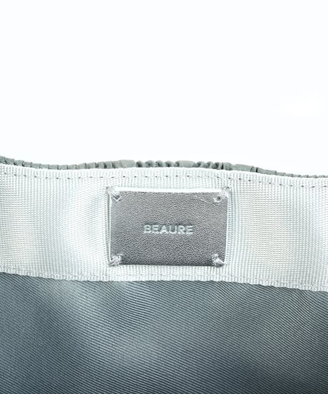 【B-24054】BEAURE ハートミラーチャーム付きトートバッグ