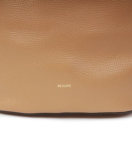 【B-25328】BEAURE Design Buckle Bucket ショルダー Bag