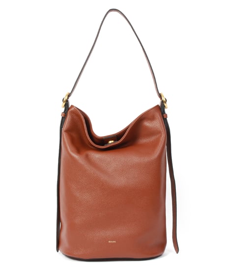 【B-25328】BEAURE Design Buckle Bucket ショルダー Bag