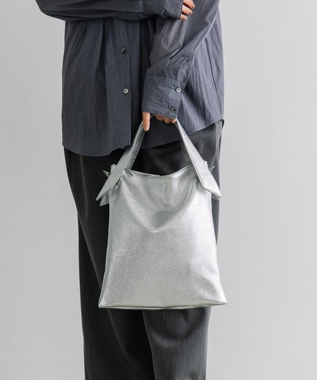 【B-25422】BEAURE リボン ディテール 薄マチ ショルダー Bag