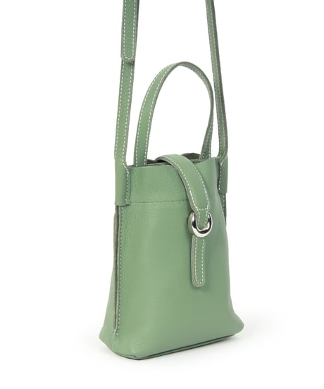 【B-25016】BEAURE カウレザー ベルト デザイン ワンマイル BAG