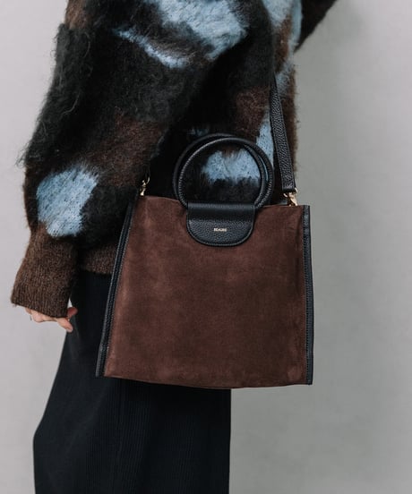 【B-25352】BEAURE Suede 2Way ショルダー Bag