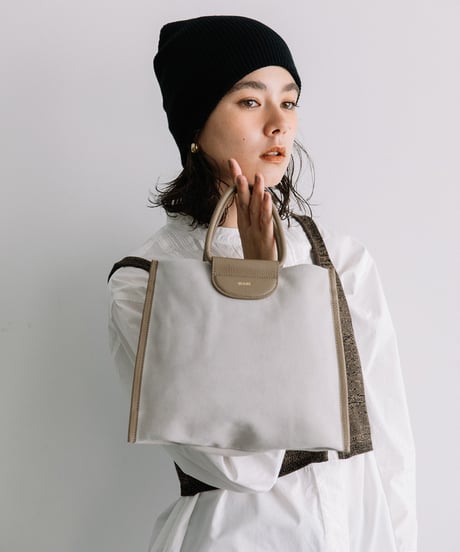 【B-25352】BEAURE Suede 2Way ショルダー Bag