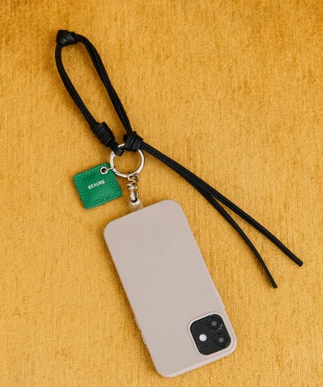 【B-25304】BEAURE Colored Leather Cord ストラップ