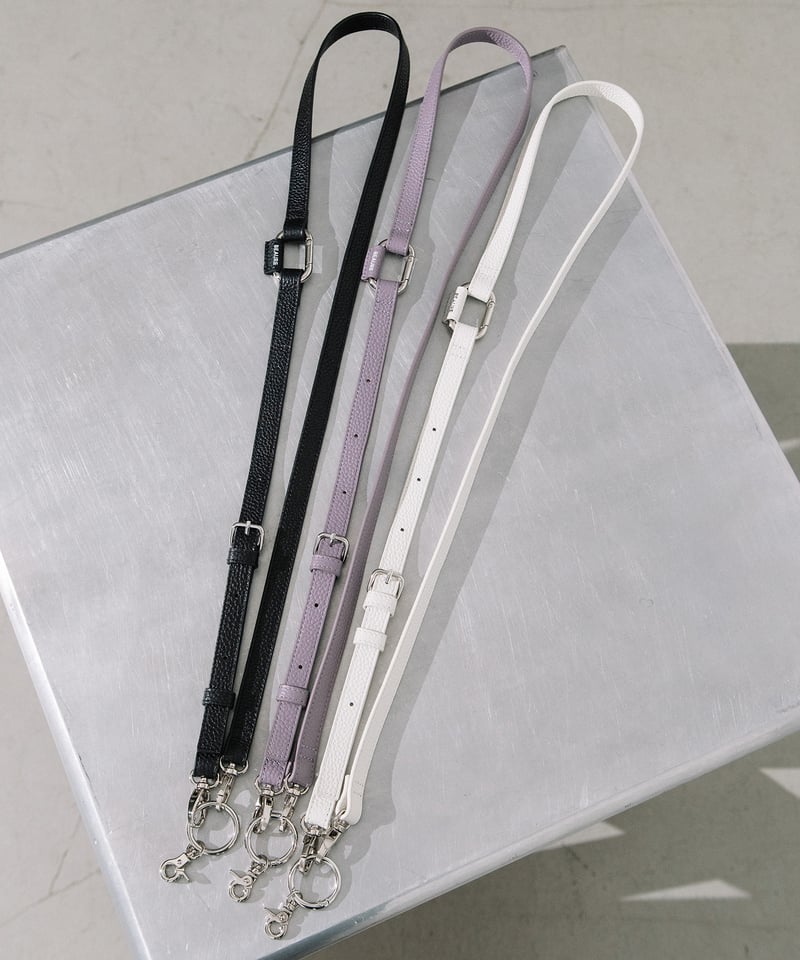 B-25006】BEAURE カウレザー ベルト モバイル ストラップ ショルダー