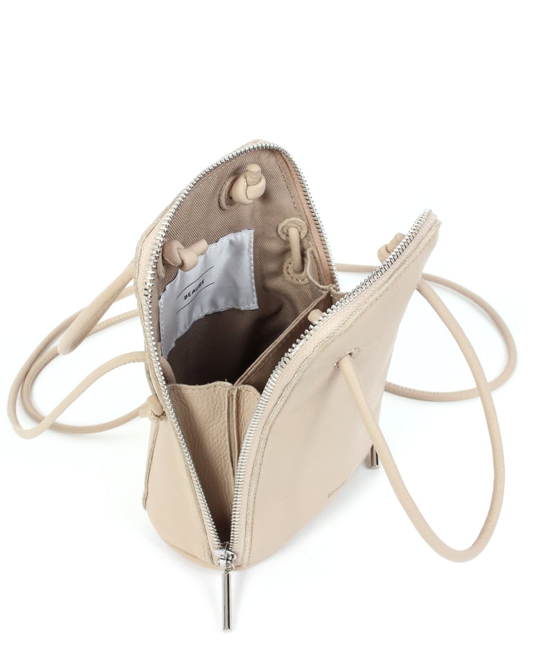 B-24017】BEAURE カウレザー ブガッティ型2WAYミニショルダー | BEAUR