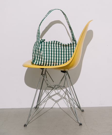 【B-25046】BEAURE ギンガムチェック HOBO BAG