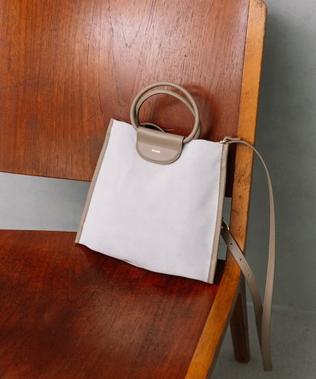 【B-25352】BEAURE Suede 2Way ショルダー Bag