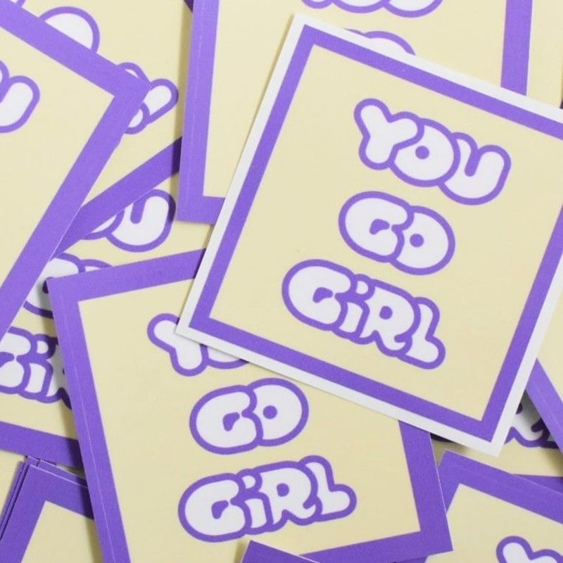 YOU GO GiRL zine issue5(Special Edition) stick