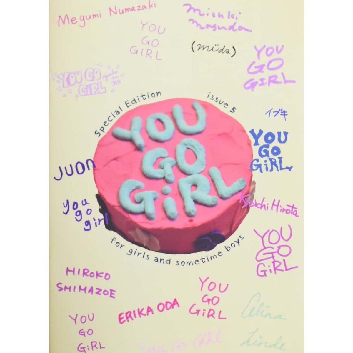 YOU GO GiRL zine issue5(Special Edition) stick