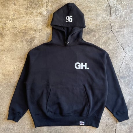 背番号が入るGHBPビッグシルエットスウェットパーカー