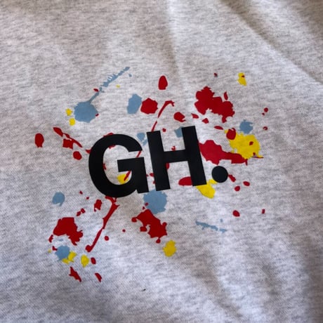背番号が入るGHBPビッグシルエットスウェットパーカーwith ink