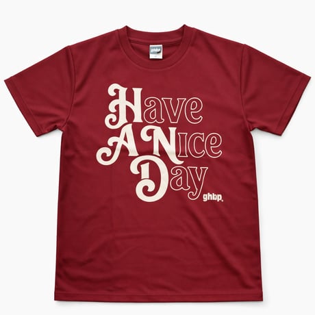 HAND 【Have A Nice Day】 Tシャツ
