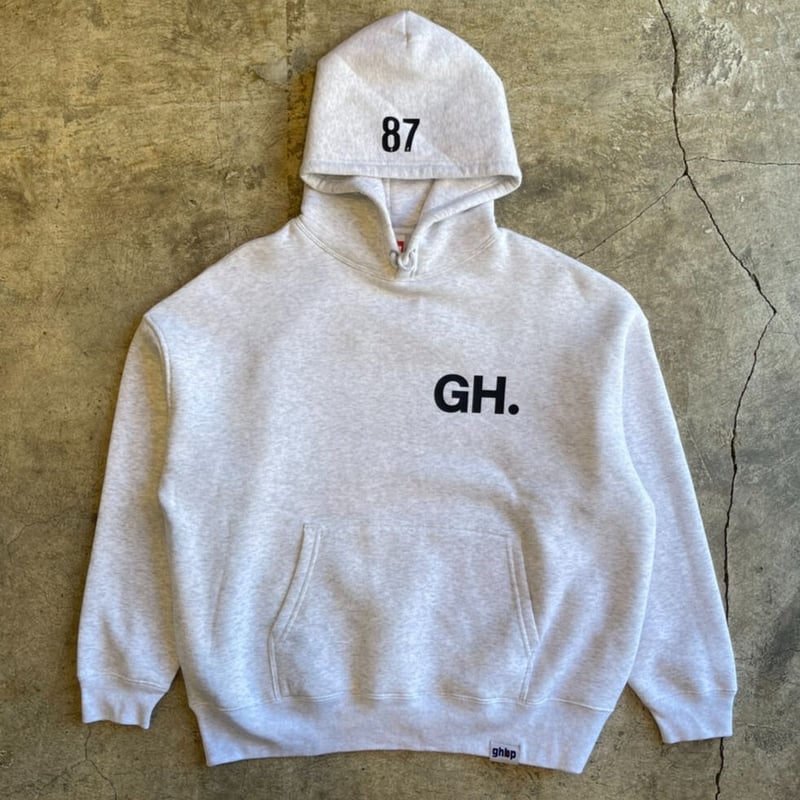 背番号が入るGHBPビッグシルエットスウェットパーカー