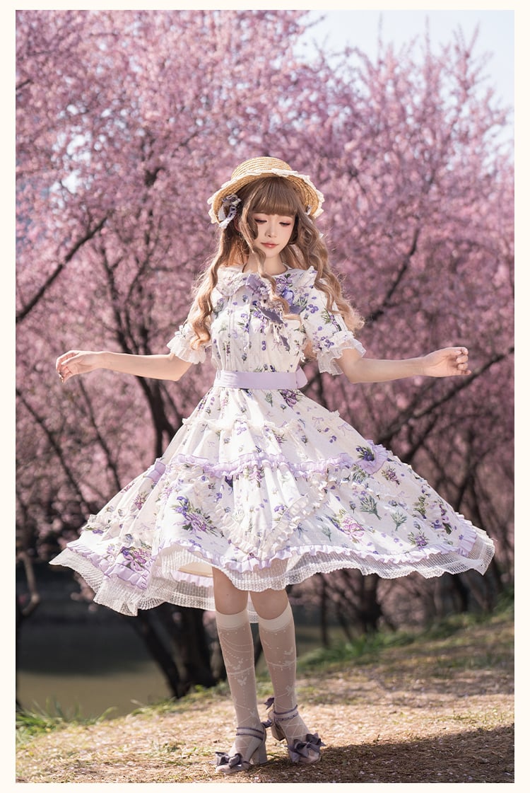 中国LOLITA代行【送料無料】取り寄せ「With PUJI・熏风」ワンピース 