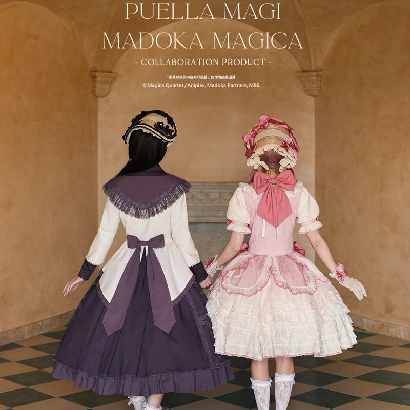 NyaNya 魔法少女まどか☆マギカ　コラボ ロリータドレス 鹿目まど NyaNya × 魔法少女まどか☆マギカロリータドレス 鹿目まどか