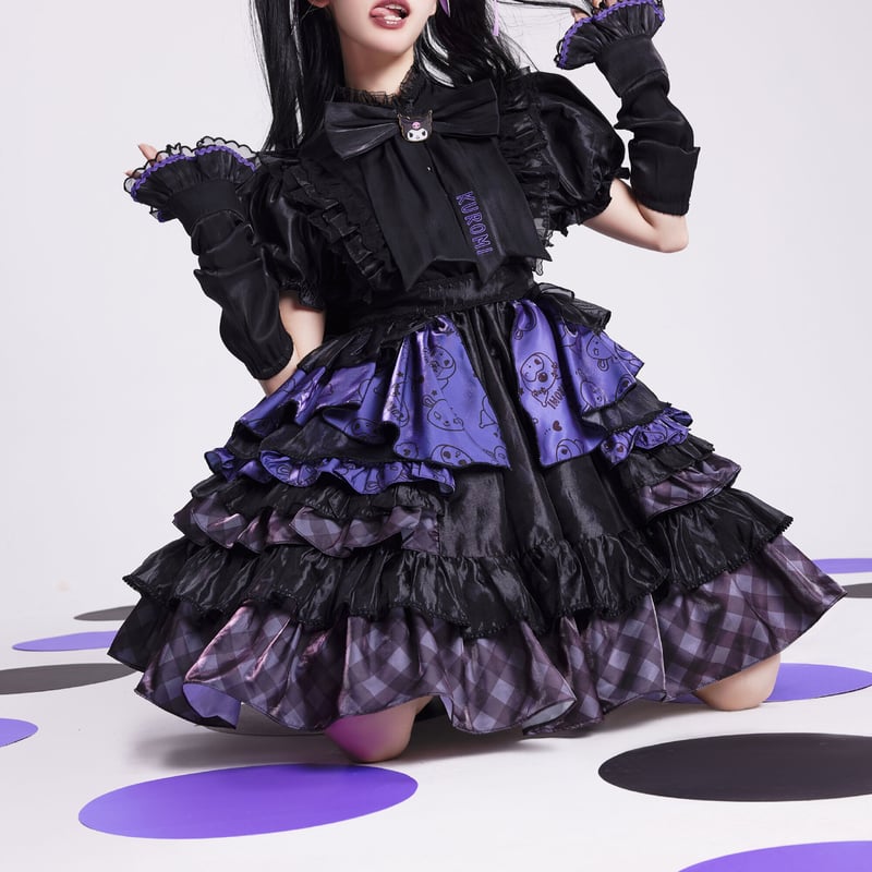クロミ　ワンピース　告白気球　kuromi クロミワンピース告白気球kuromi