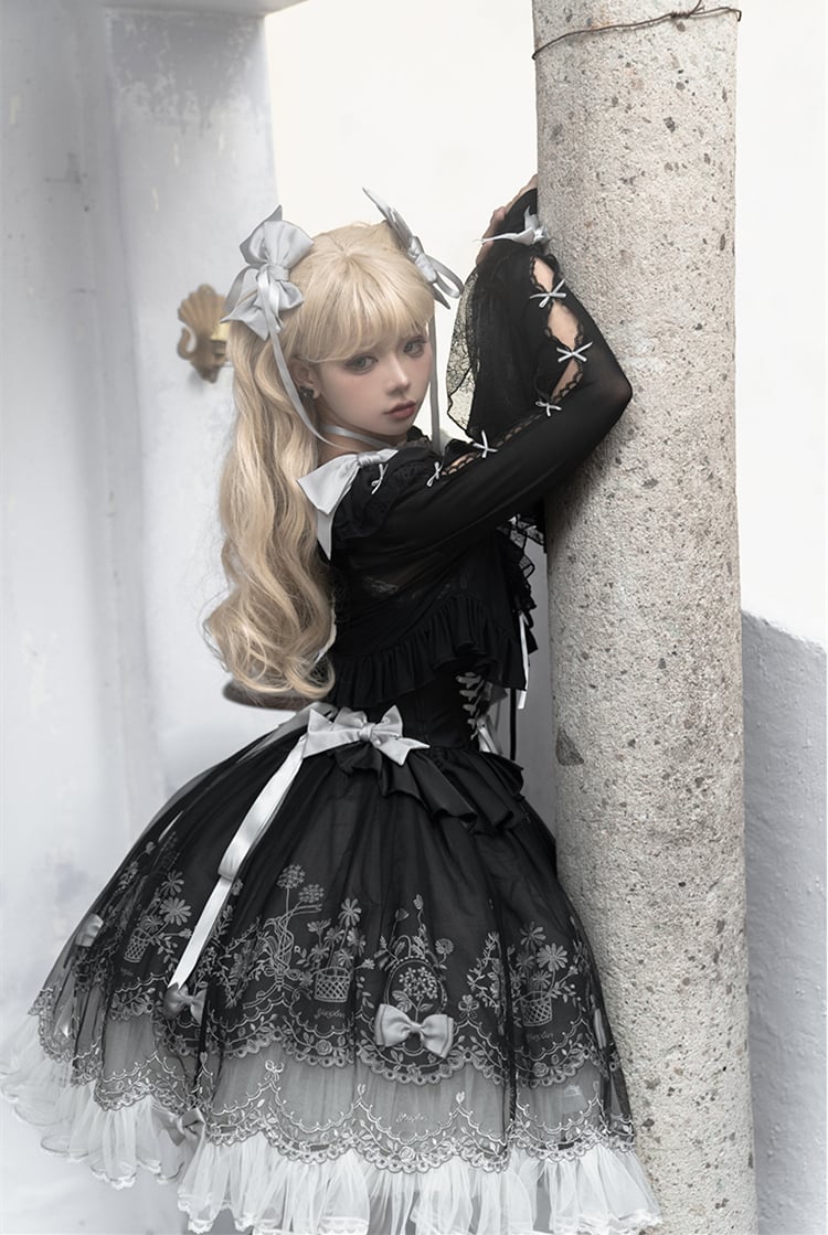 rococo s closet 羊当・四季の花々　ジャンパースカート　白雪姫 rococo s closet 羊当・四季の花々 ジャンパースカート 白雪姫