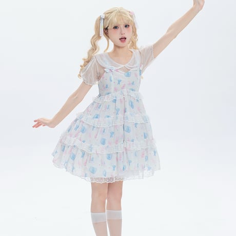 Rococo's Closet いちご柄ロリータ Rococo's Closet