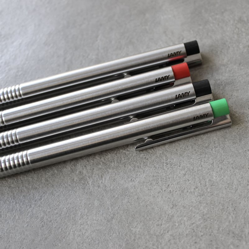 LAMY LOGO STAINLESS ボールペン/シャープペンシル | WRITE&DRAW.