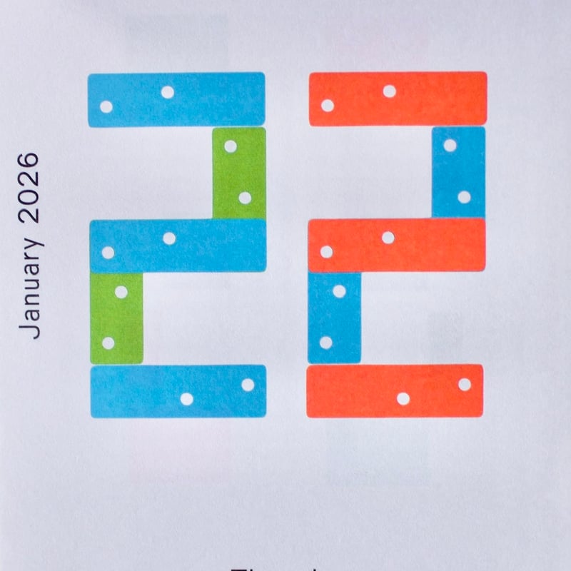 Karel Martens Calendar 2026 