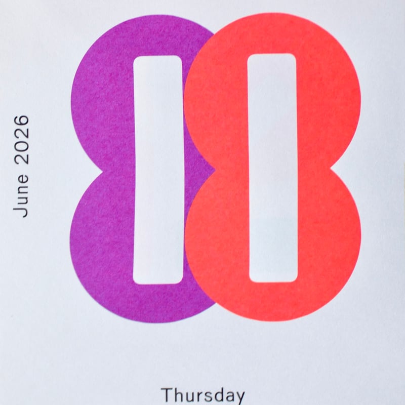 Karel Martens Calendar 2026 