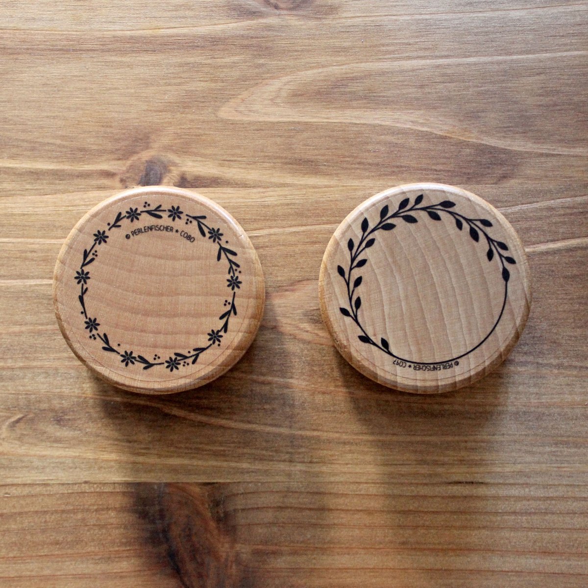ドイツ Parlenfischerの木製スタンプ | WRITE&DRAW.
