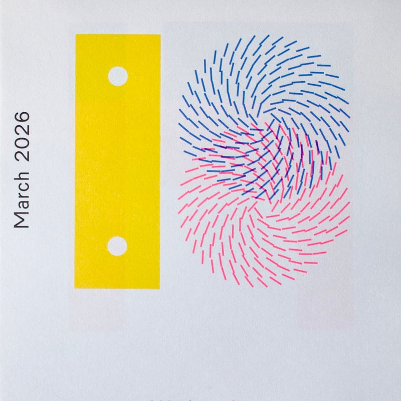 Karel Martens Calendar 2026 