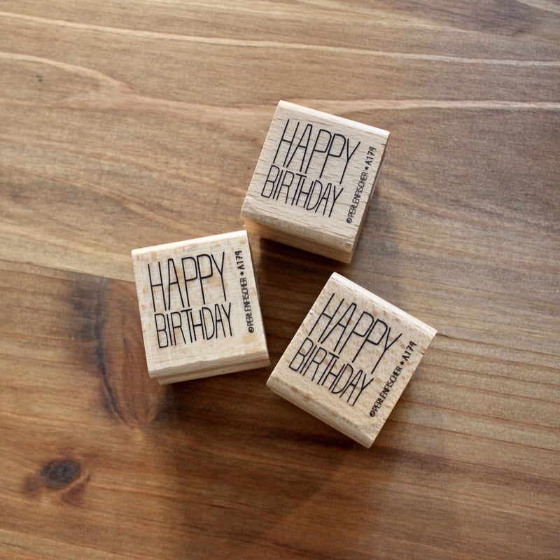 ドイツ Parlenfischerの木製スタンプ | WRITE&DRAW.