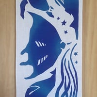 綿×麻てぬぐい「海域光彩」