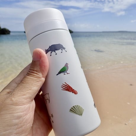 【しまのなかま】サーモボトル　200ml