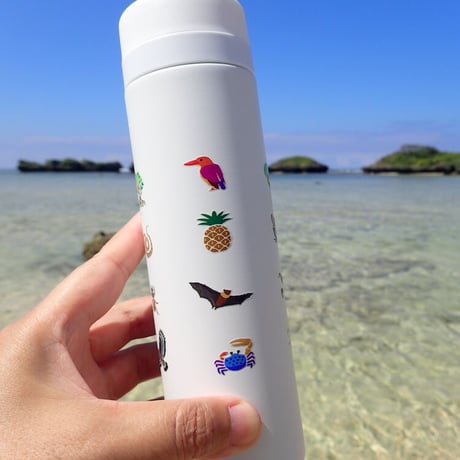 【しまのなかま】サーモボトル　300ml