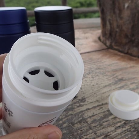 【しまのなかま小紋】サーモボトル（レーザー彫刻）　500ml（受注生産）