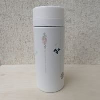 【しまの草花】サーモボトル　200ml　（旧来印刷・現品限り）