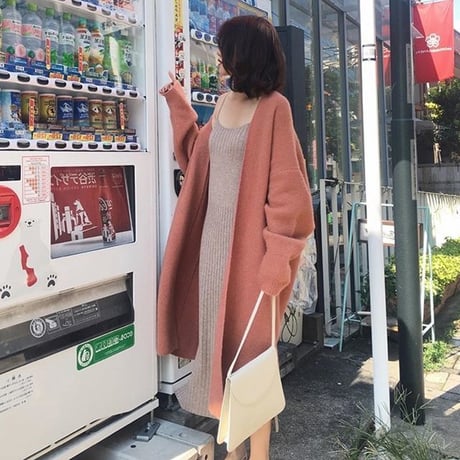 ニットカーディガン