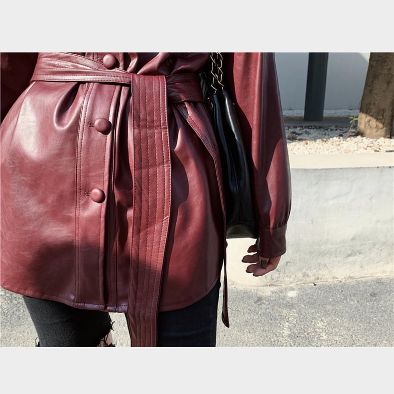 レザージャケットワンピース | Diana Official