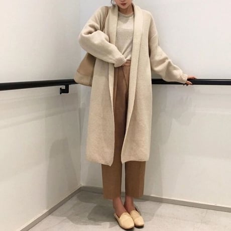 ニットカーディガン