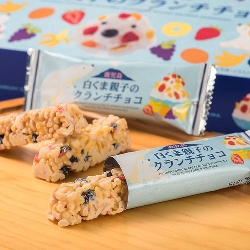 白くま親子のクランチチョコ24本入り | 山福製菓お取り寄せ通販サイト