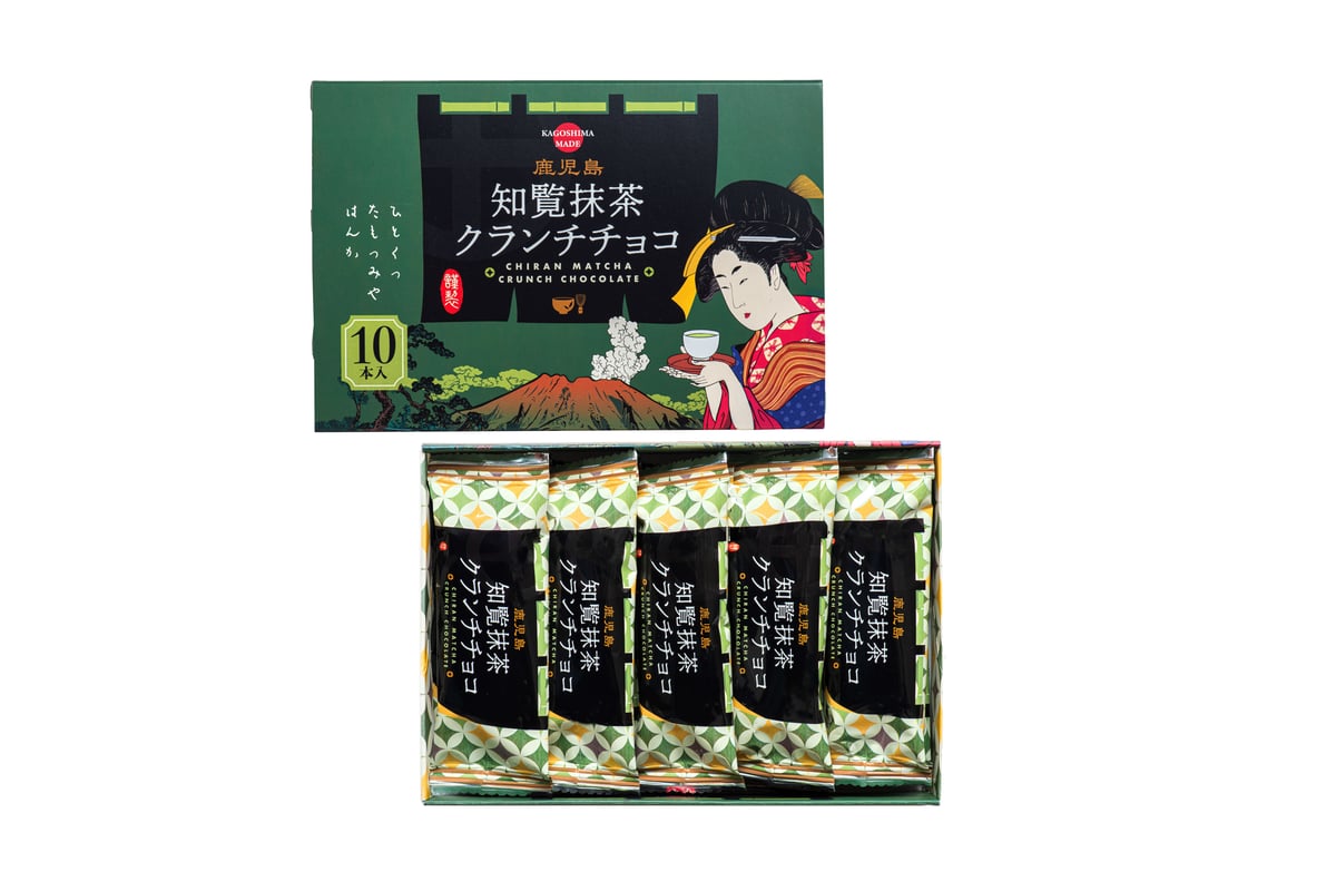 ぱかちくさん専用 新発売】知覧抹茶クランチ10本入り | 山福製菓お取り寄せ通販サイト