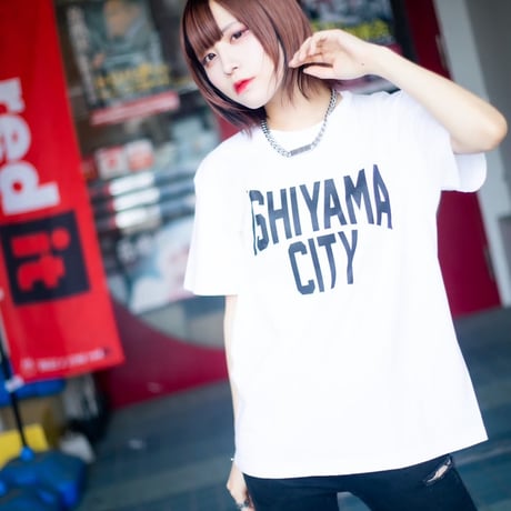【red it】ISHIYAMA CITY Tシャツ【ホワイト】