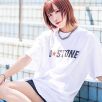 【ユーストン】ユーストン×ISHIYAMA CITY Tシャツ【ホワイト】