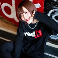 【red it】ロゴ 長袖Tシャツ