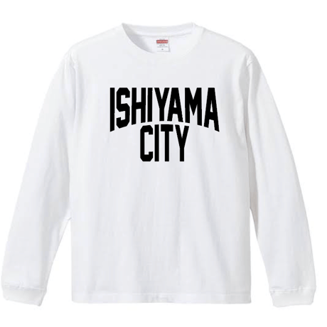 【red it】ISHIYAMA CITY 長袖Tシャツ ホワイト