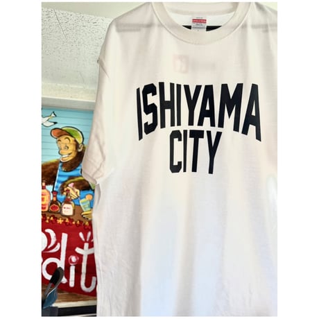 【red it】ISHIYAMA CITY Tシャツ【ホワイト】