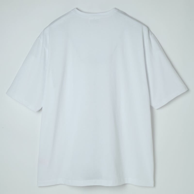 トップス L size ALOUND OVERSIZED POCKET TEE WHITE WM POCKET WIDE TEE | WHO'sMAKING STORE